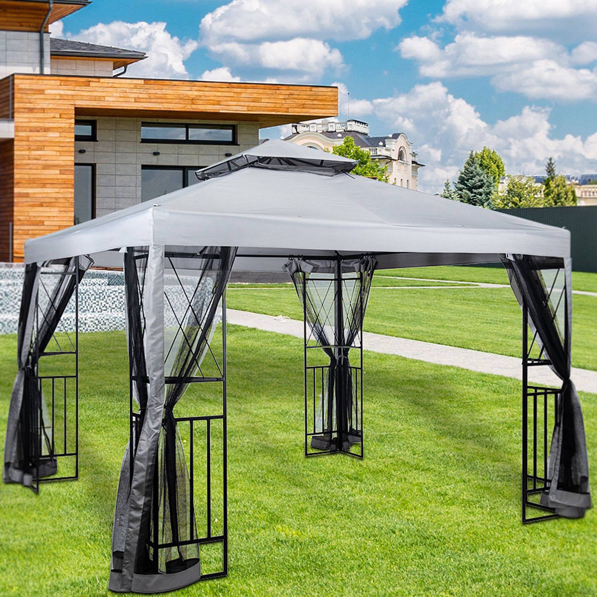Weathering the Seasons Exploring the Durability of Steel Patio Gazebos