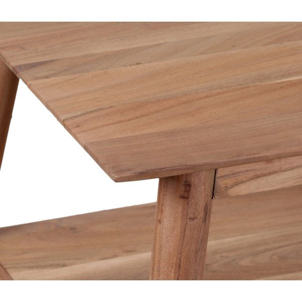 Wade Logan® Arlyssa Coffee Table &amp; Reviews | Wayfair intended for Arlyssa Solid Wood Coffee Table