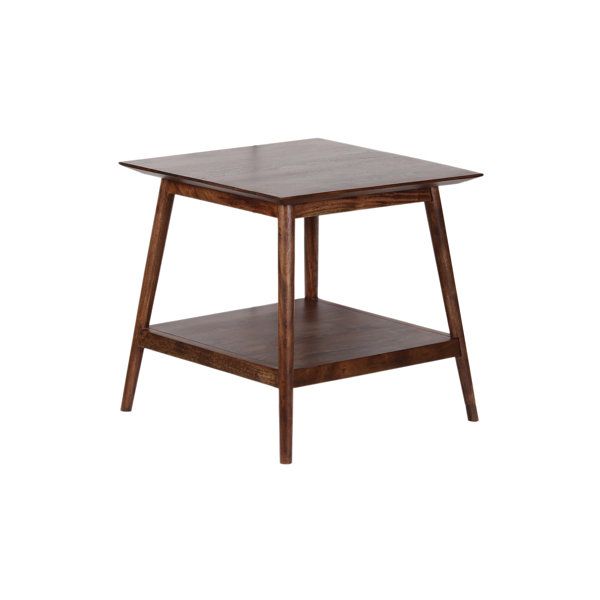 Wade Logan® Arlyssa Solid Wood End Table &amp; Reviews | Wayfair inside The Enduring Appeal of Wood Furniture What Makes Arlyssa Coffee Tables Special
