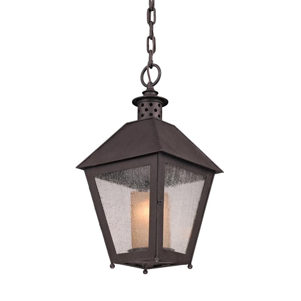 15 Photos Troy Outdoor Hanging Lights in Illuminating Spaces A Guide to the Liberty One Light Lantern's Design and Features