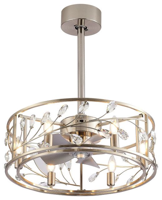 Illuminating Design The Perfect Placement for Your Crystal Caged Fan