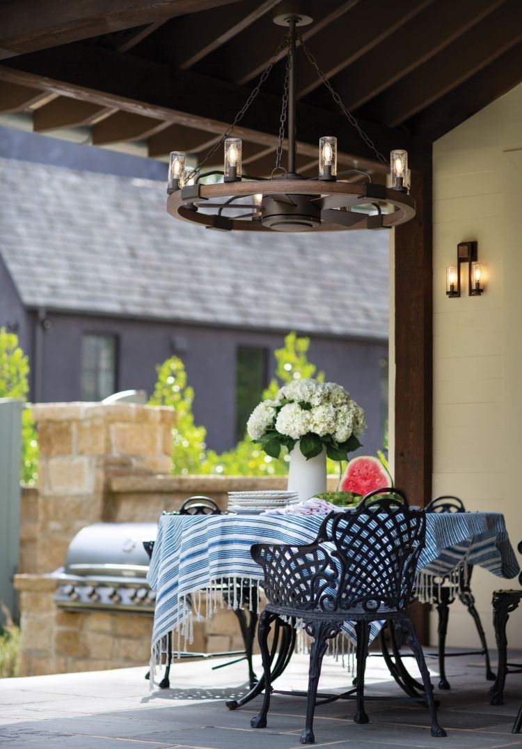 20 Of The Best Outdoor Chandelier Ideas | Lightopia throughout Weathering the Elements How the Thatcher Chandelier Stands Up to the Outdoors