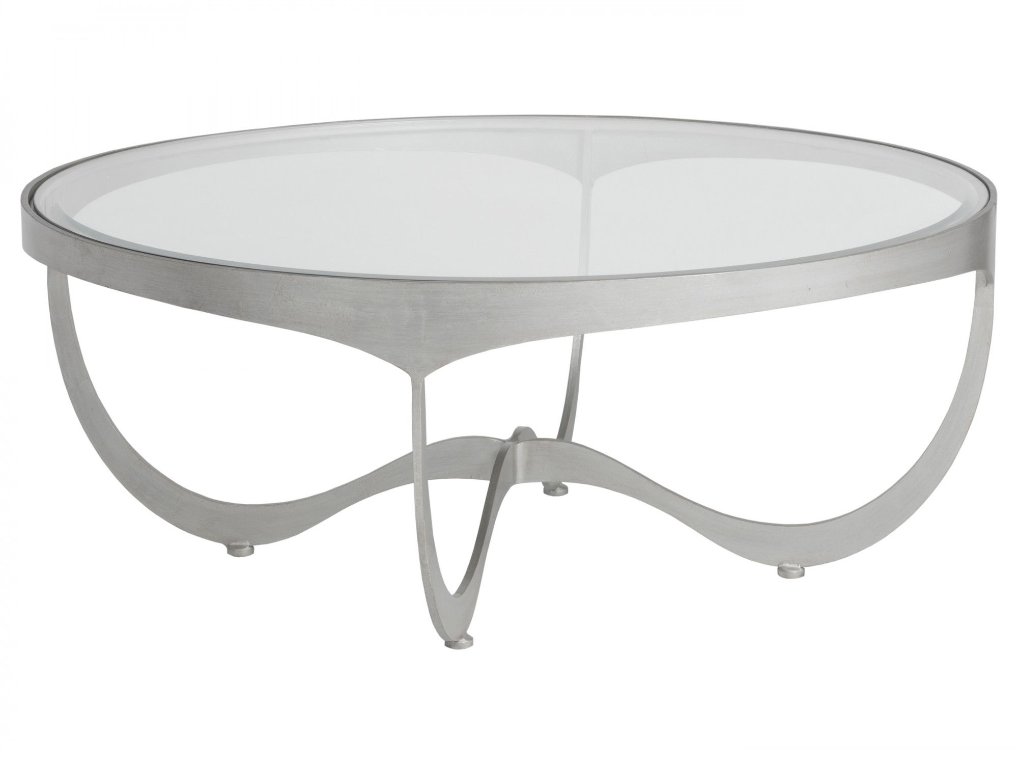 2232-943-46 | Sophie Round Cocktail Table | Metal Designs| Lexington in Silver Sands Round Cocktail Table