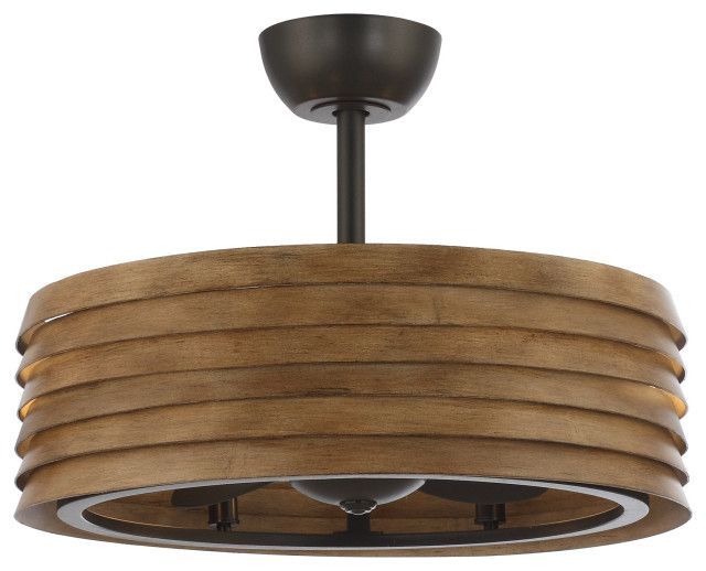 Choosing the Right Brown Finish for Your Caged Metal Lampshade Ceiling Fan