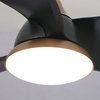 28 In. Indoor Modern Integrated Led Ceiling Fan With Remote Control And ... regarding 28 In. Indoor Modern Integrated Led Ceiling Fan With Remote Control And Dc Motor