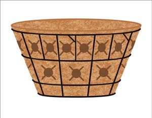 30 Basket Planter Border Column Kit - Pamela Crawford Columns inside Pamela Crawford Border Column Kit