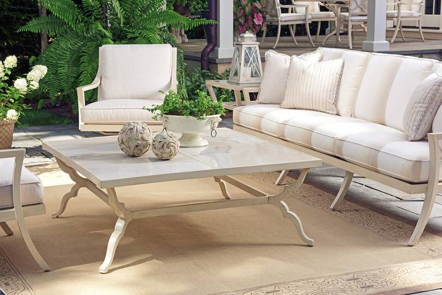 3239-947C | Square Cocktail Table | Misty Garden| Lexington Home pertaining to Misty Garden Square Cocktail Table