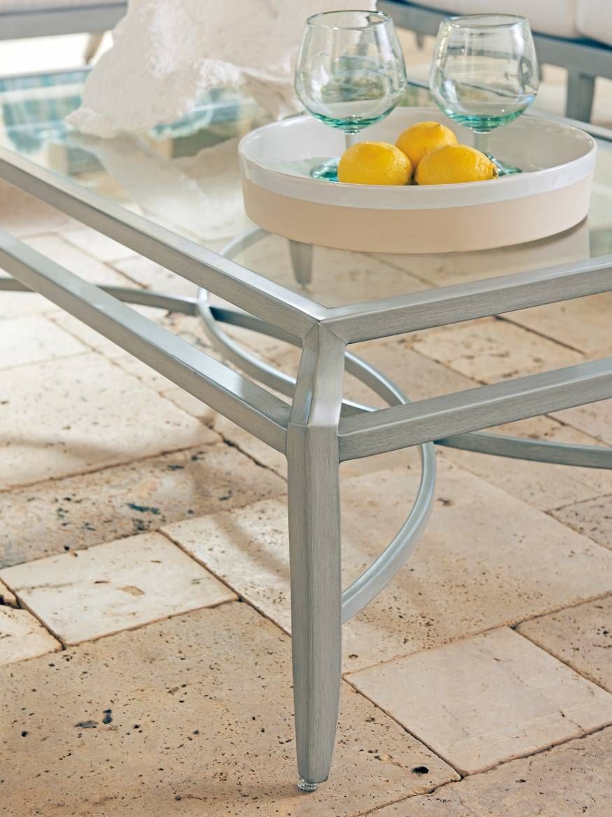 3945-945 | Rectangular Cocktail Table | Silver Sands| Lexington Home for Black Sands Rectangular Cocktail Table