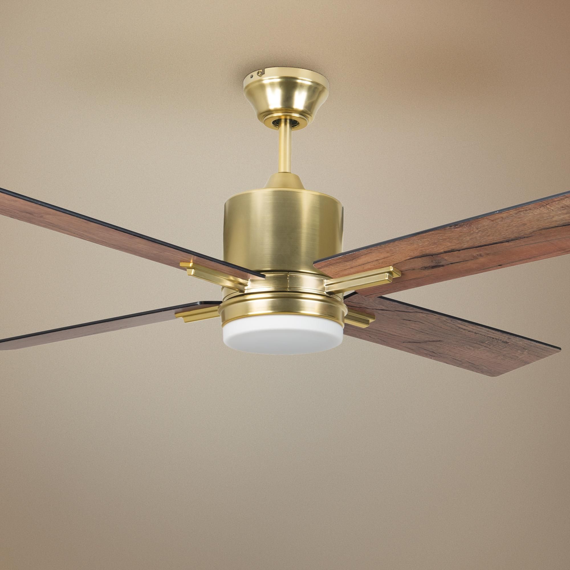 52&quot; Craftmade Teana Satin Brass Led Ceiling Fan | Ceiling Fan With ... for The Long Term Benefits of a 52&amp;quot; Satin Brass Ceiling Fan A Practical Guide