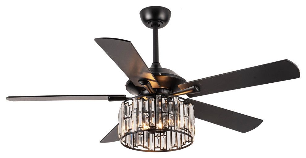 Modern Design and Functionality Exploring the Features of Crystal Ceiling Fans