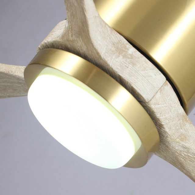 52 In Modern Flush Mounted Ceiling Fan With 3 Blades In Sand Copper ... pertaining to Energy Efficiency Tips for Running Your Ceiling Fan Year-Round