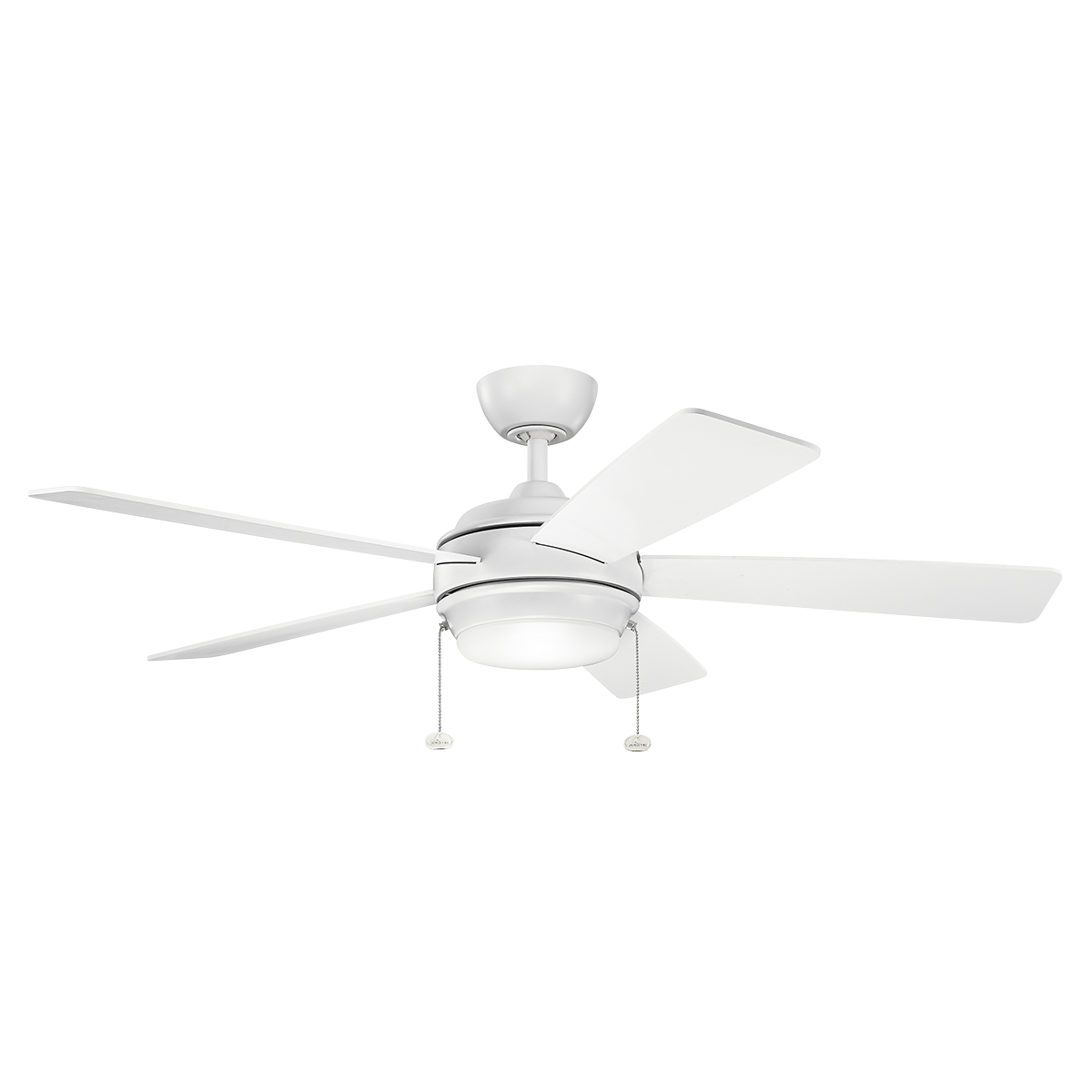 52" Starkk Ceiling Fan In Matte White | Ceiling Fan With Light, Fan ... regarding Beyond Blades Exploring the Design of the Fanaway Fraser Ceiling Fan