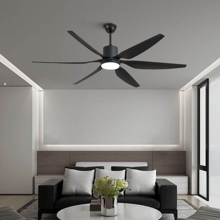 56 Inch Modern Ceiling Fan With Lights And Remote Control, Dimmable ... within 56-Inch Modern Propeller Ceiling Fan With Remote Control And Dc Reversible Motor, White