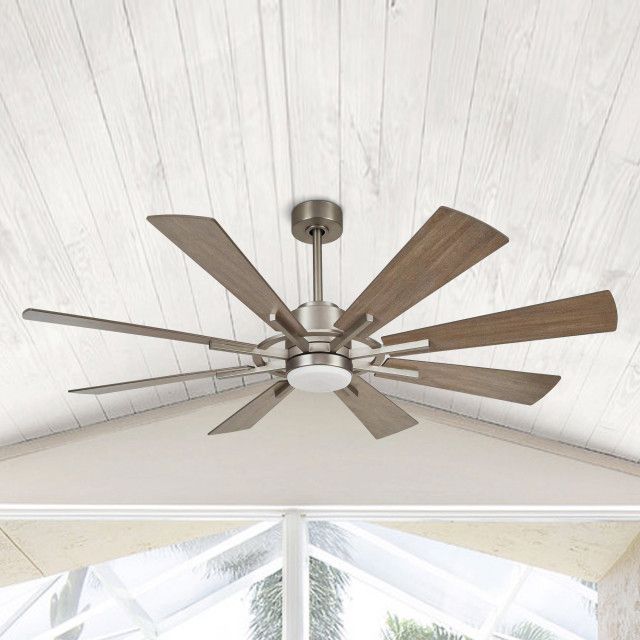 Satin Nickel Ceiling Fans Enhancing Your Home's Aesthetic and Comfort