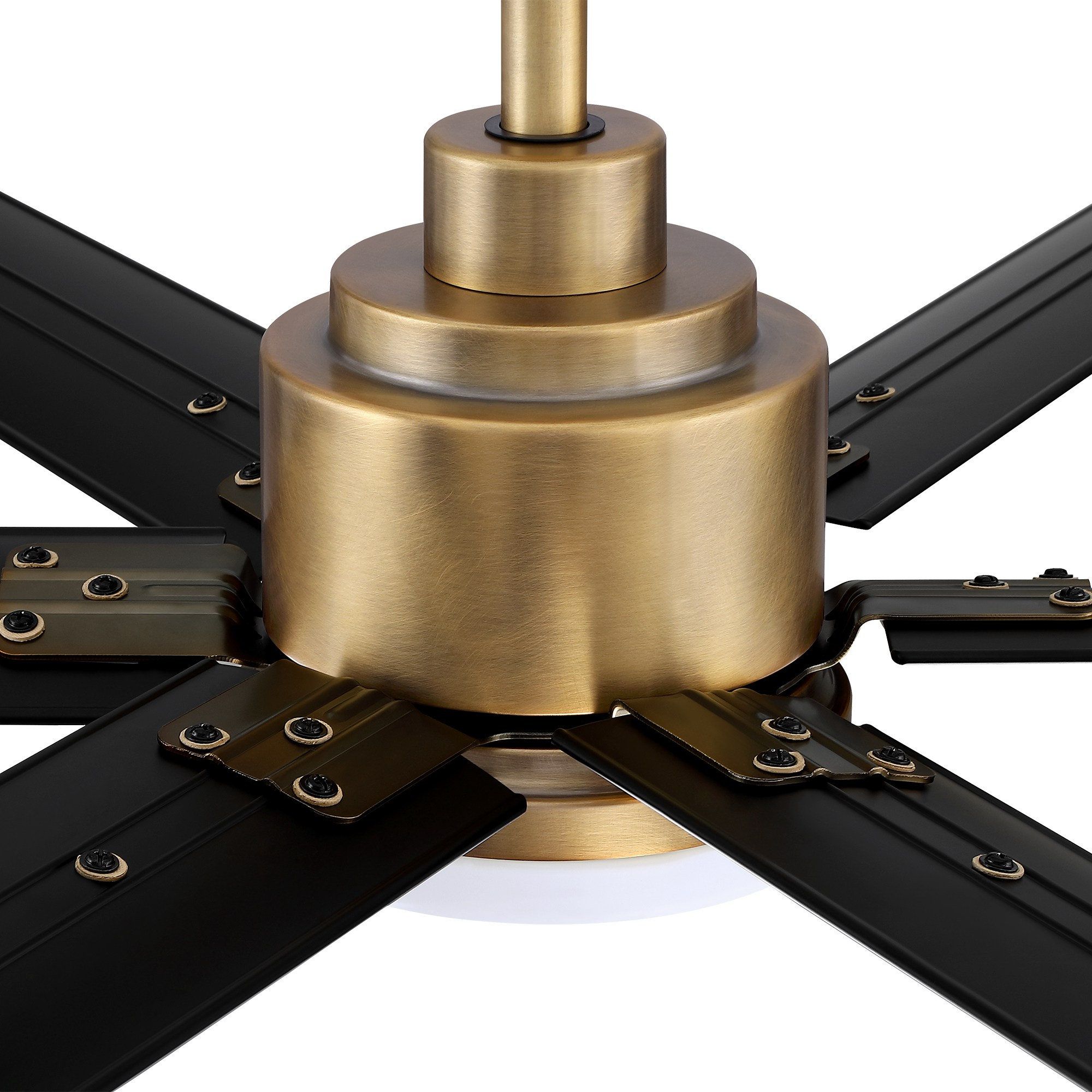 72 In. Large Integrated Led Indoor Brass Ceiling Fan With Light And ... with Understanding the 72-Inch Ceiling Fan Your Guide to Optimal Airflow