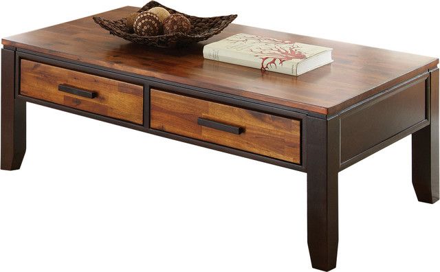 Abaco Cocktail Table - Transitional - Coffee Tables - By Hedgeapple | Houzz pertaining to Abaco Rectangular Cocktail Table