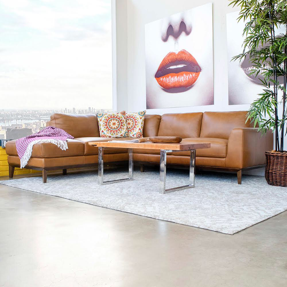 Affordable Furniture Katy Tx + Mayfair Leather Sectional Sofa ... for Beyond the Surface Exploring the Craftsmanship of a 100.5"W Leather Sectional