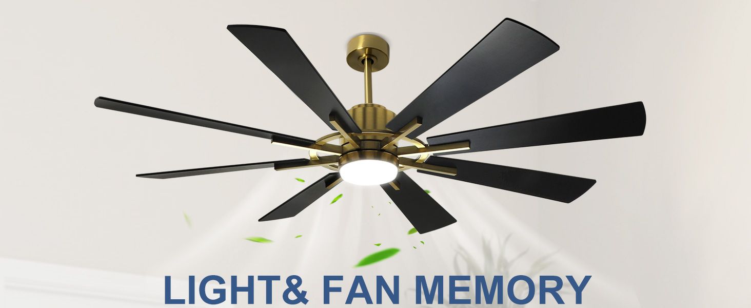 Amazon.com: Digled 60 Inch Modern Ceiling Fan With Lights And Remote ... in Mastering the Art of Installation Tips and Tricks for Your 60-Inch Fan
