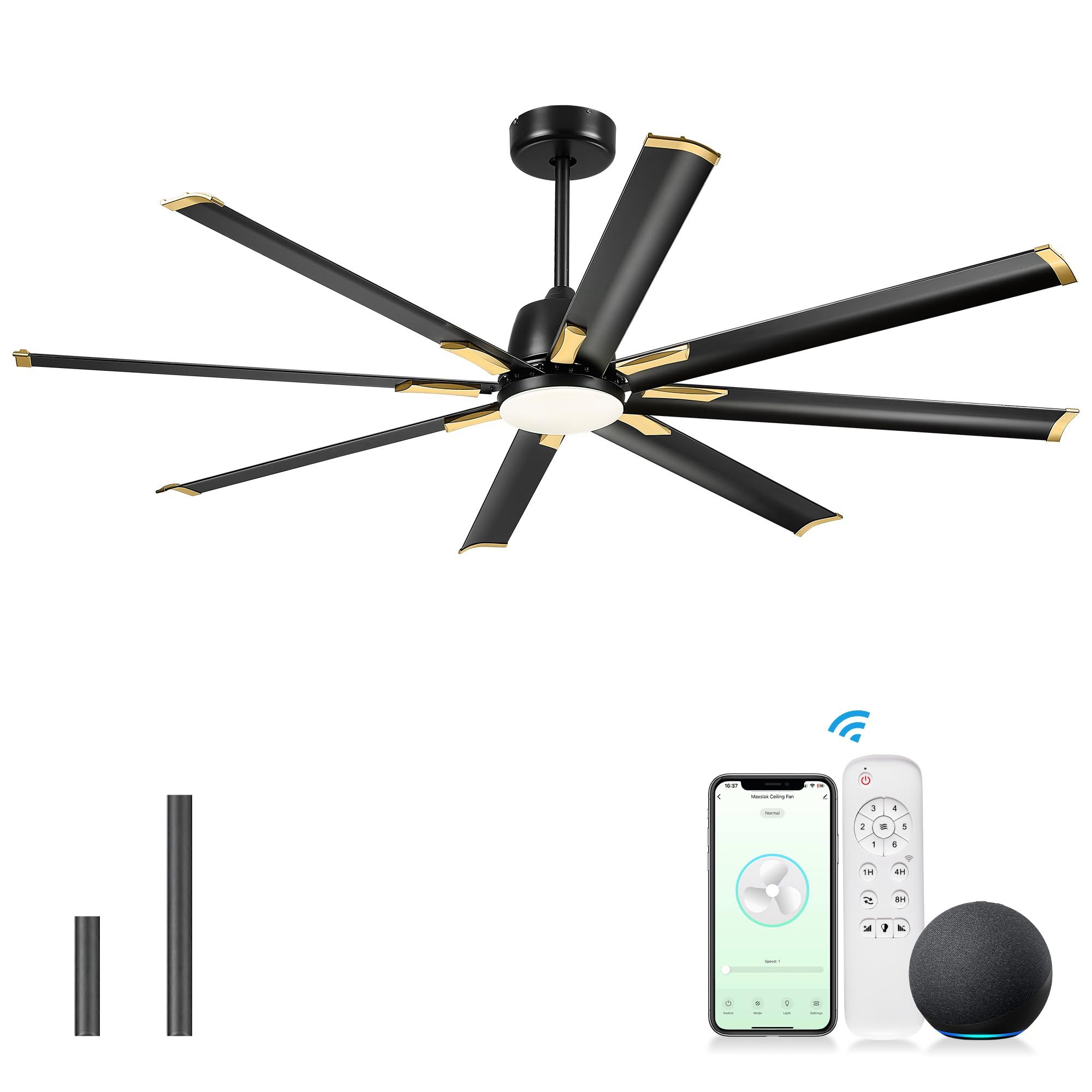 Auction Detail within LED Light Integration for Ceiling Fans Exploring Efficiency and Illumination Options