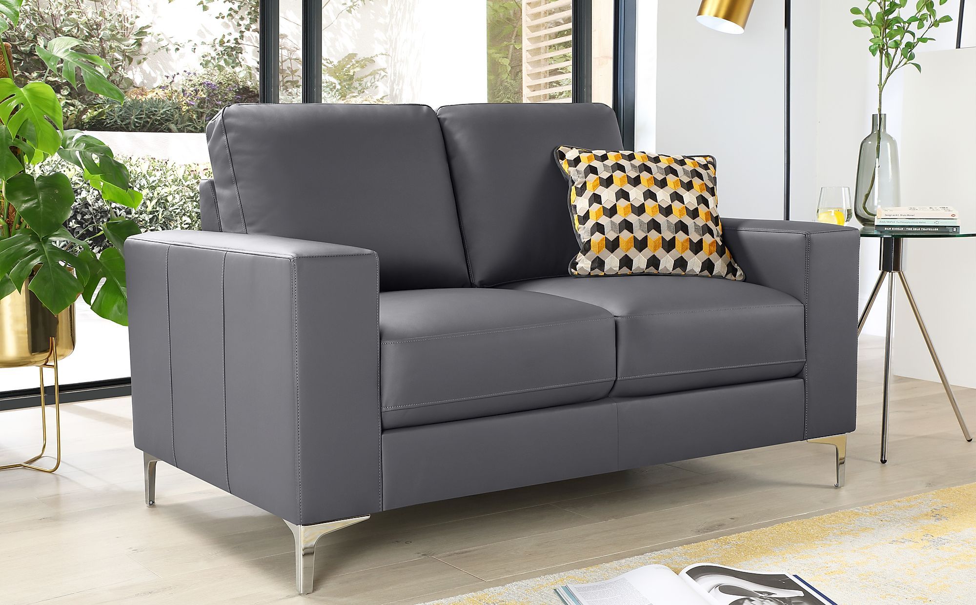 Baltimore Grey Leather 2 Seater Sofa | Furniture Choice in Grey Matters Choosing the Perfect Sofa for Your Living Space