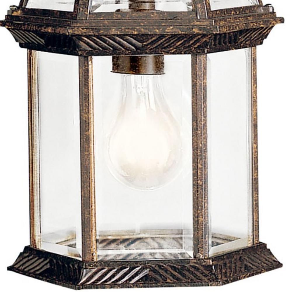Barrie 1-Light Tannery Bronze Outdoor Pendant Light With ... with regard to Creating Inviting Outdoor Spaces with Strategic Lighting