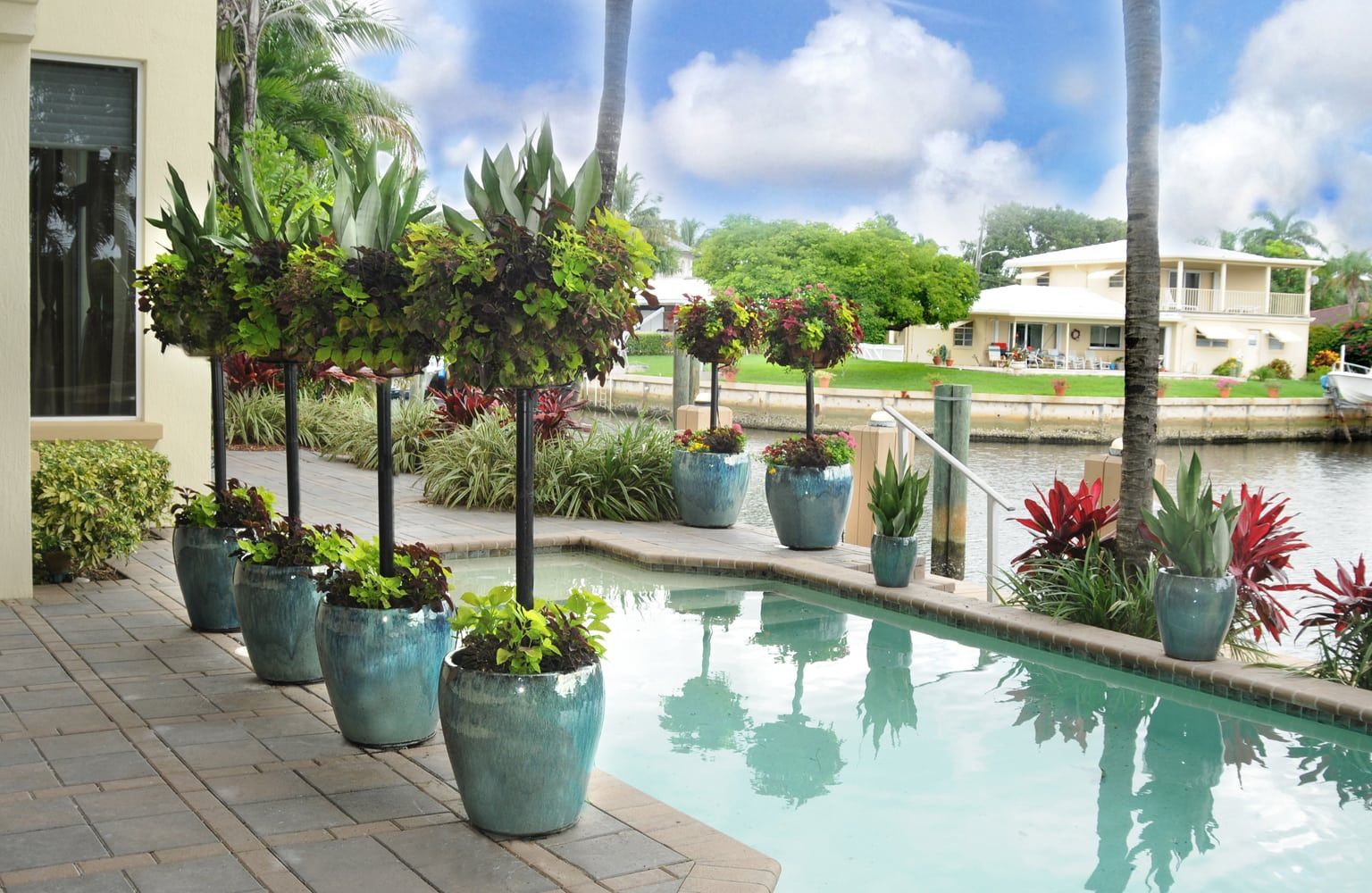 Baskets In Large Pot Photos | Pamela Crawford throughout Troubleshooting Common Issues with Basket Columns for Large Pots