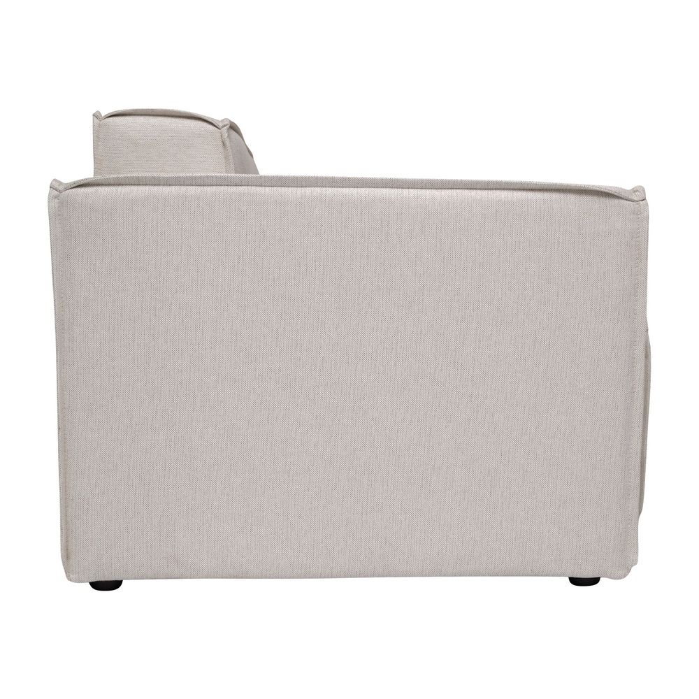 Bridgetown Luxury Modular Sectional Sofa, Left Side With Arm Rest ... in Bridgetown Luxury Modular Sectional Sofa, Cream