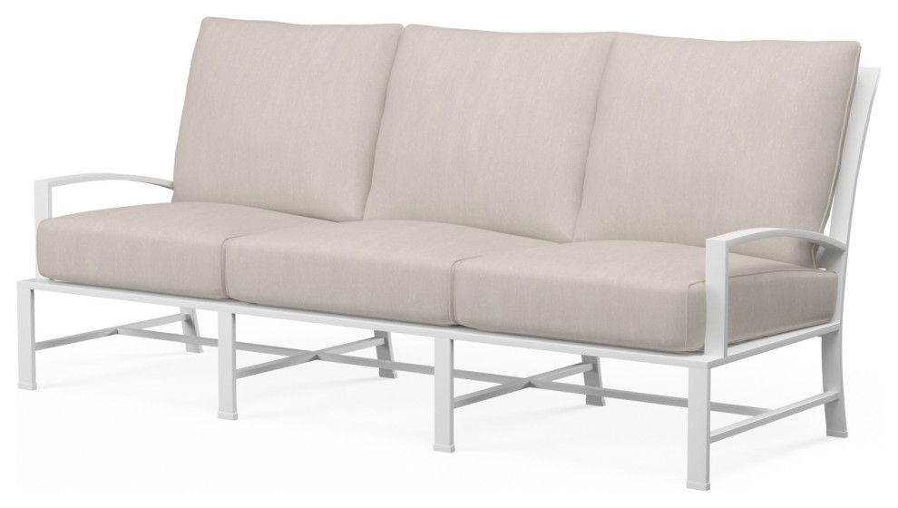 Bristol Sofa, Canvas Flax With Self Welt - Transitional - Outdoor Sofas ... with Bristol Ottoman In Canvas Flax W/ Self Welt