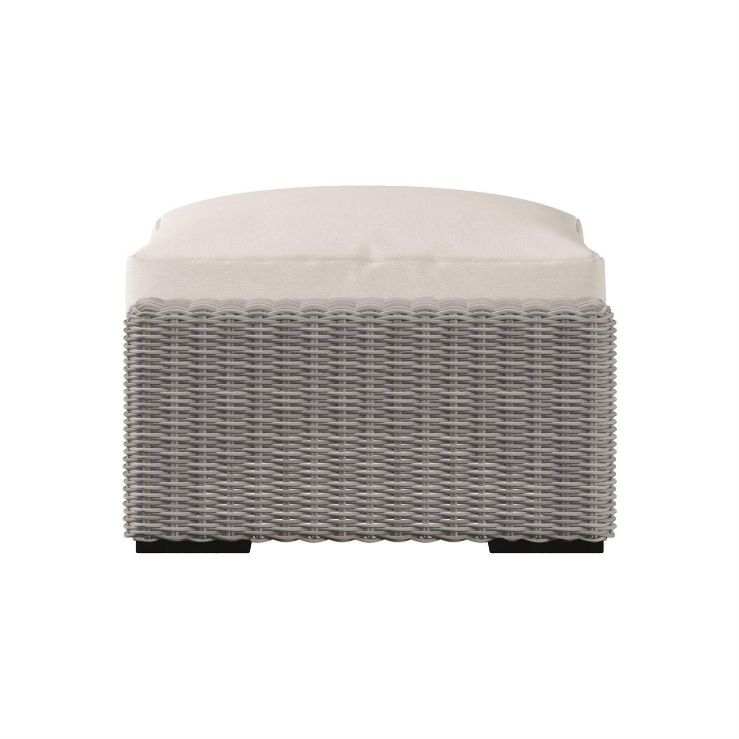 Capri Outdoor Ottoman intended for Maintaining and Caring for Your Capri Ottoman