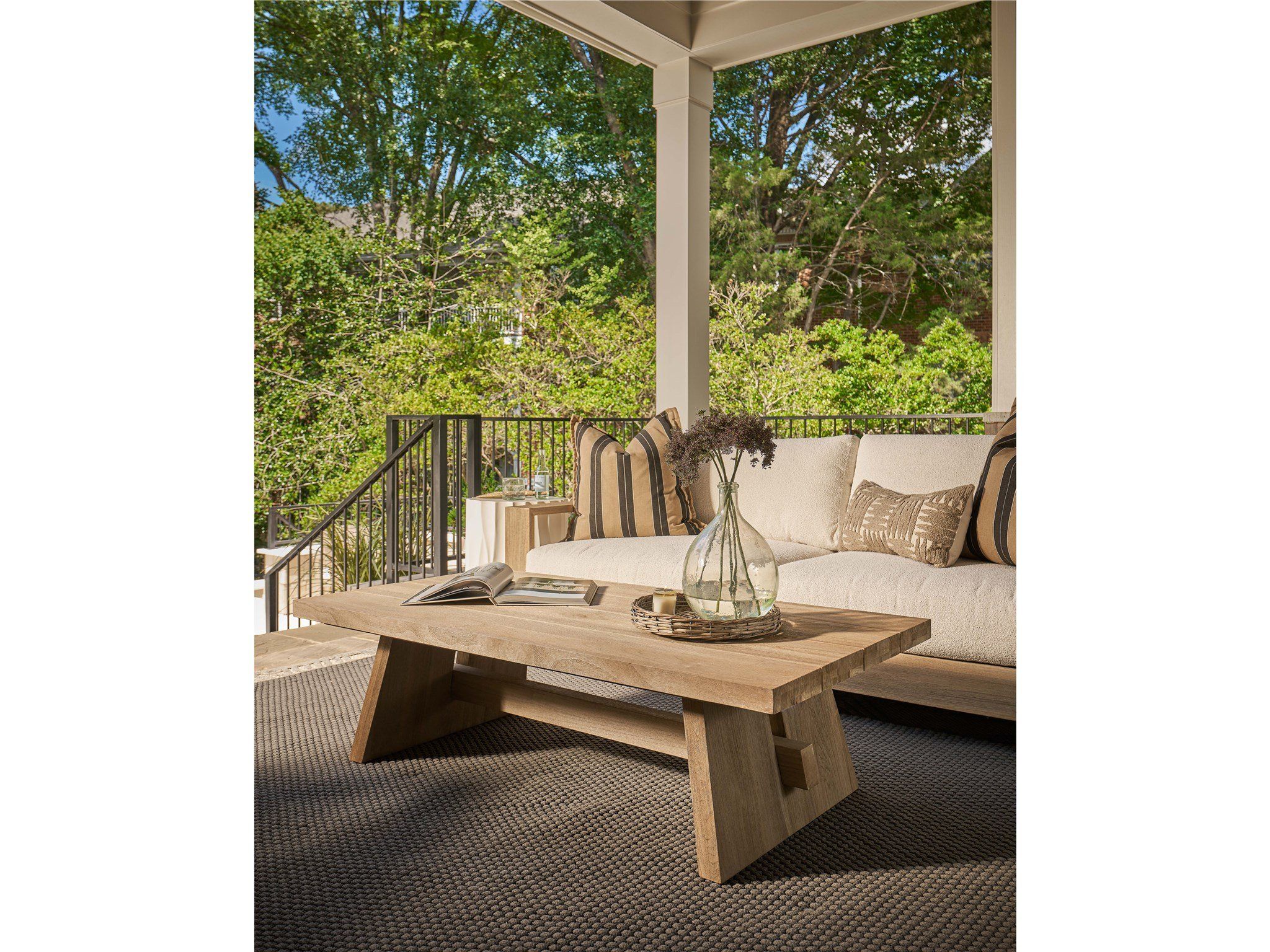 Coastal Living Outdoor Saratoga Rectangle Cocktail Table | Universal ... pertaining to Caring for Your Del Mar Table Preserving Beauty and Longevity