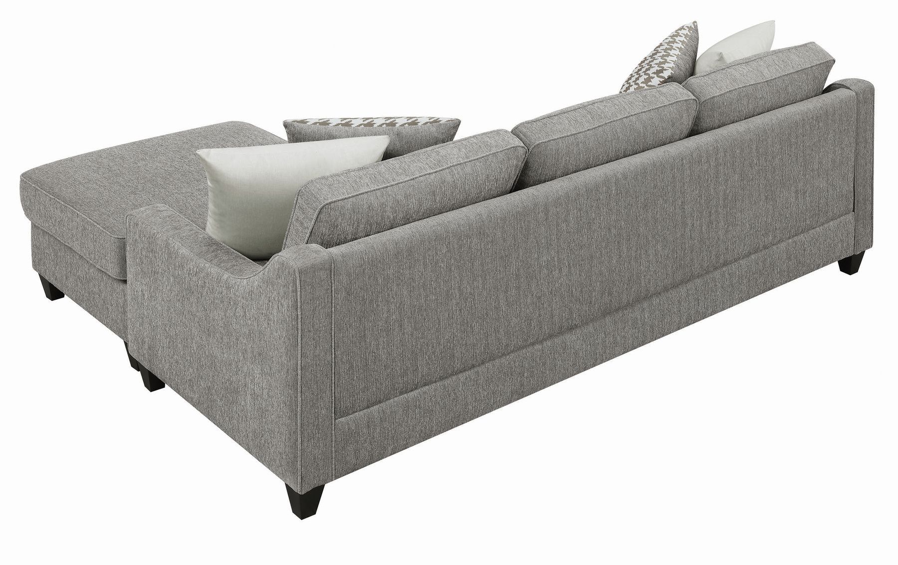 Coaster Mcloughlin Gray Sectional Sofa 502717 | Grey Sectional Sofa ... throughout Coaster McLoughlin Sectionals in Real Homes Inspiring Decor Ideas