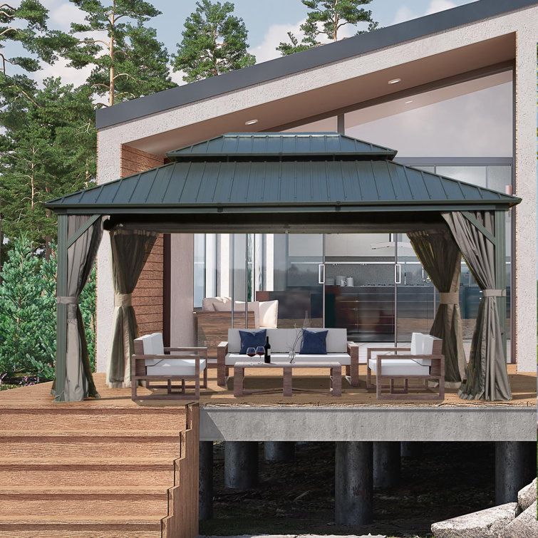 Double Roof Gazebos Exploring the Advantages and Design Elements