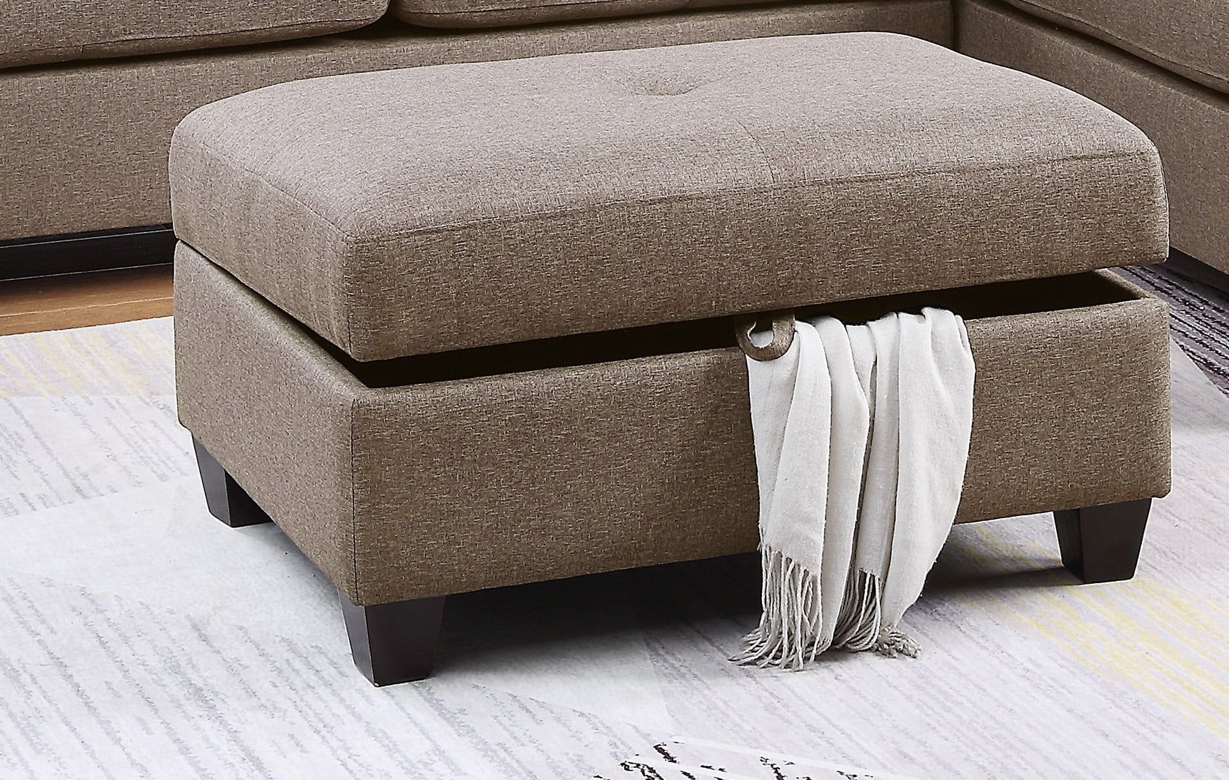 The Ultimate Guide to Fabric Care for Your Mocha 3 Piece Sectional Sofa with Ottoman