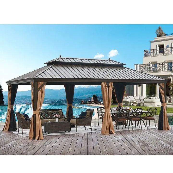 Unveiling the Allure of a 20×12 Steel Gazebo Transform Your Outdoor Space