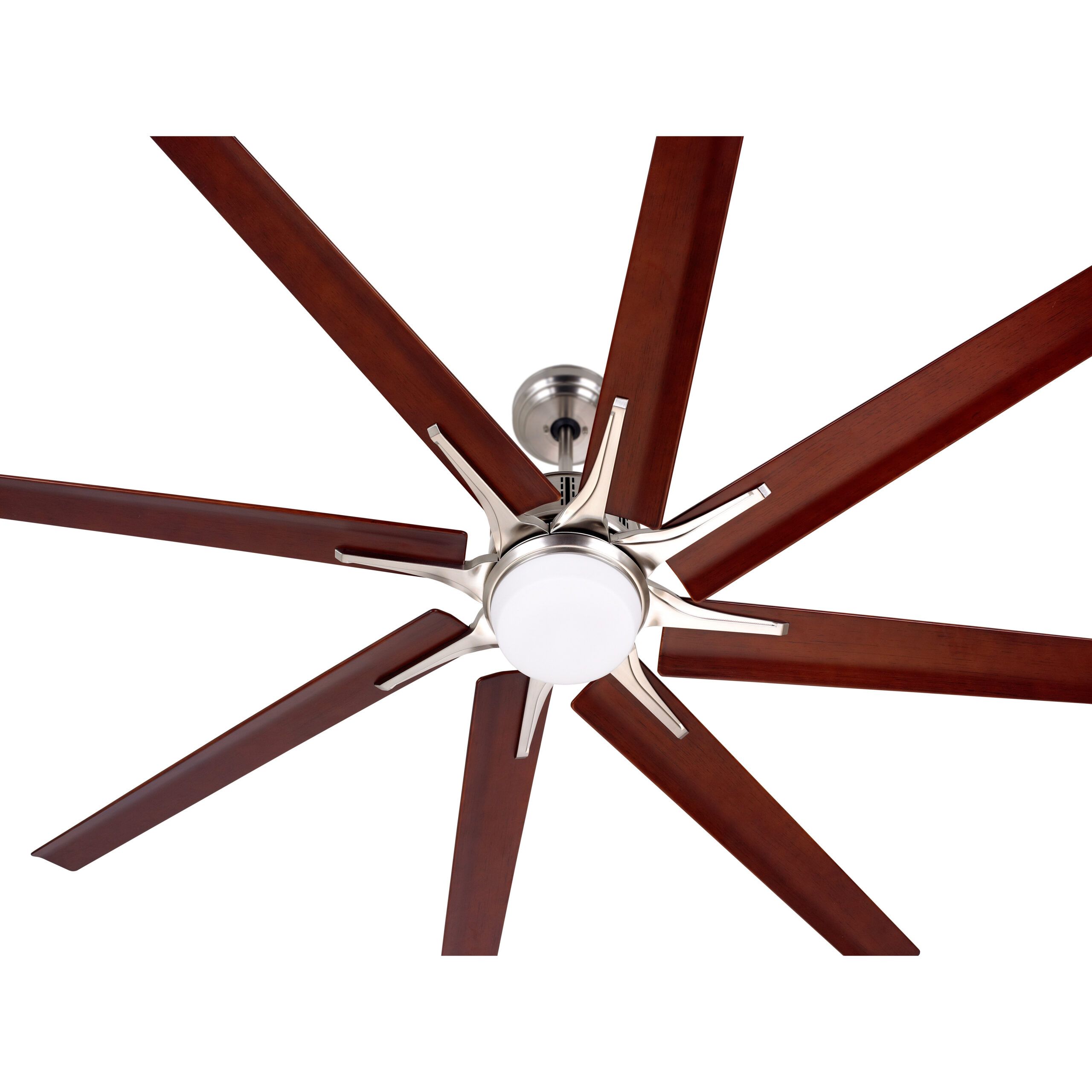 Emerson Fans 72" Aira Eco 8 Blade Ceiling Fan & Reviews | Wayfair regarding 72" Modern 8 Wood Blades Large Ceiling Fan W Led Light, Gold