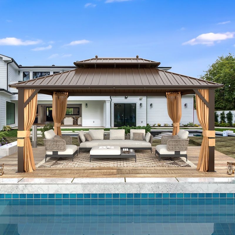 Maximizing Space and Style with a 12×16 Gazebo Design Ideas