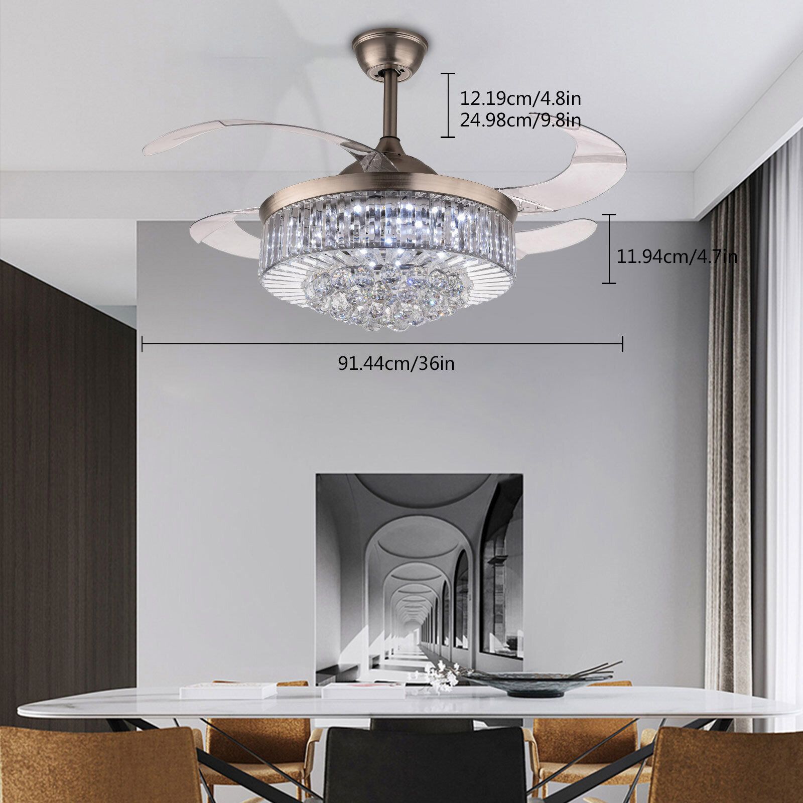 Fandeliers Ceiling Fans Canada | Shelly Lighting intended for Troubleshooting Common Issues with Your Crystal Fandelier A Practical Guide