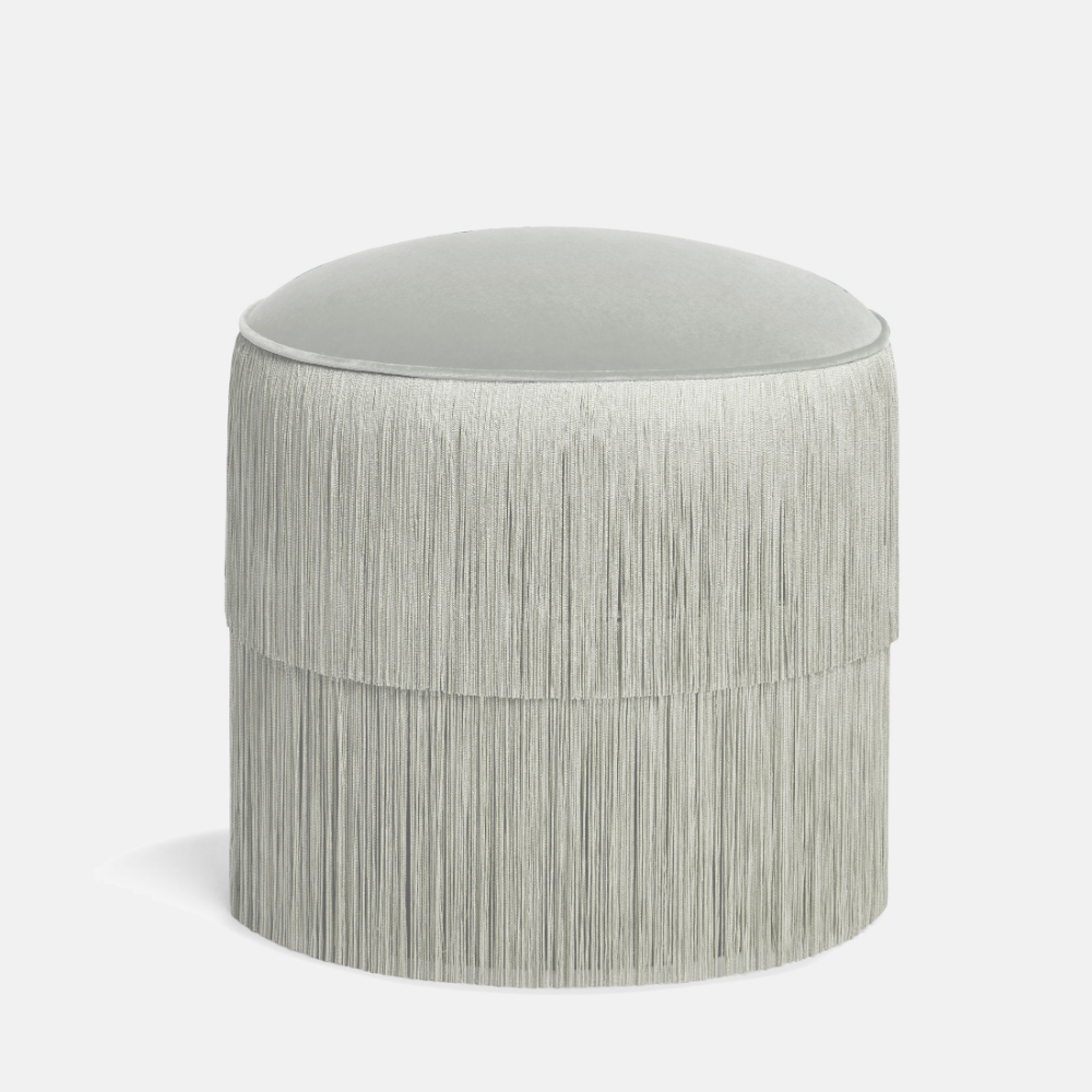Fringe | Stool - Carlyle Collective Ottoman Stool, American Standard ... inside Carlyle Outdoor Ottoman