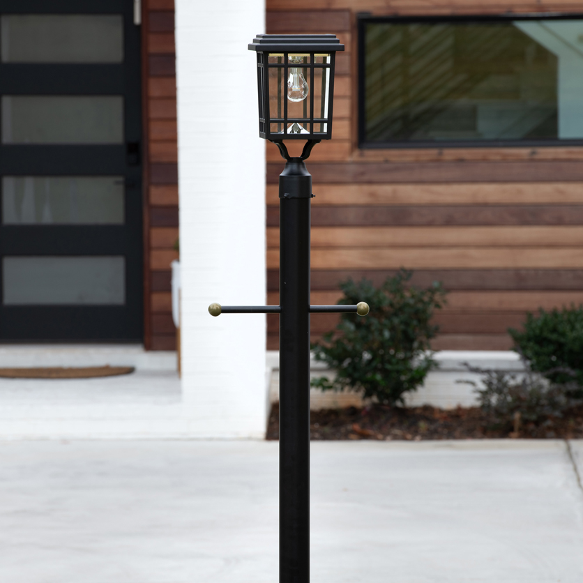 Gama Sonic Grand Prairie Bulb Solar Light - Wall, Pier, And 3 Inch ... throughout Solar Light For Wall Or Pier