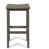 Gdf Studio 3-Piece Cassie Outdoor Acacia Wood Balcony Bar Set ... in Gdf Studio Cassie Outdoor 30" Acacia Wood Barstools, Gray, Set Of 4