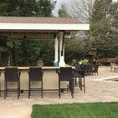 Gdf Studio Stewart Outdoor Brown Wicker Bar Stool, Set Of 2 - Tropical ... with Building the Perfect Outdoor Bar Considerations Beyond the Stool