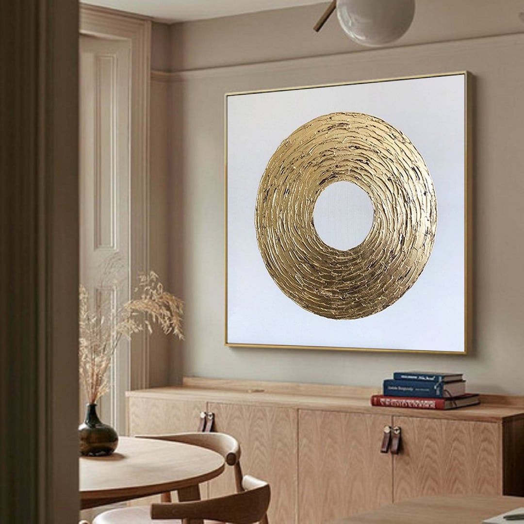 Gold Textured Wall Art Gold And White Painting Gold Wall Art Gold And ... pertaining to Elias Bronze And Gold Wall Art