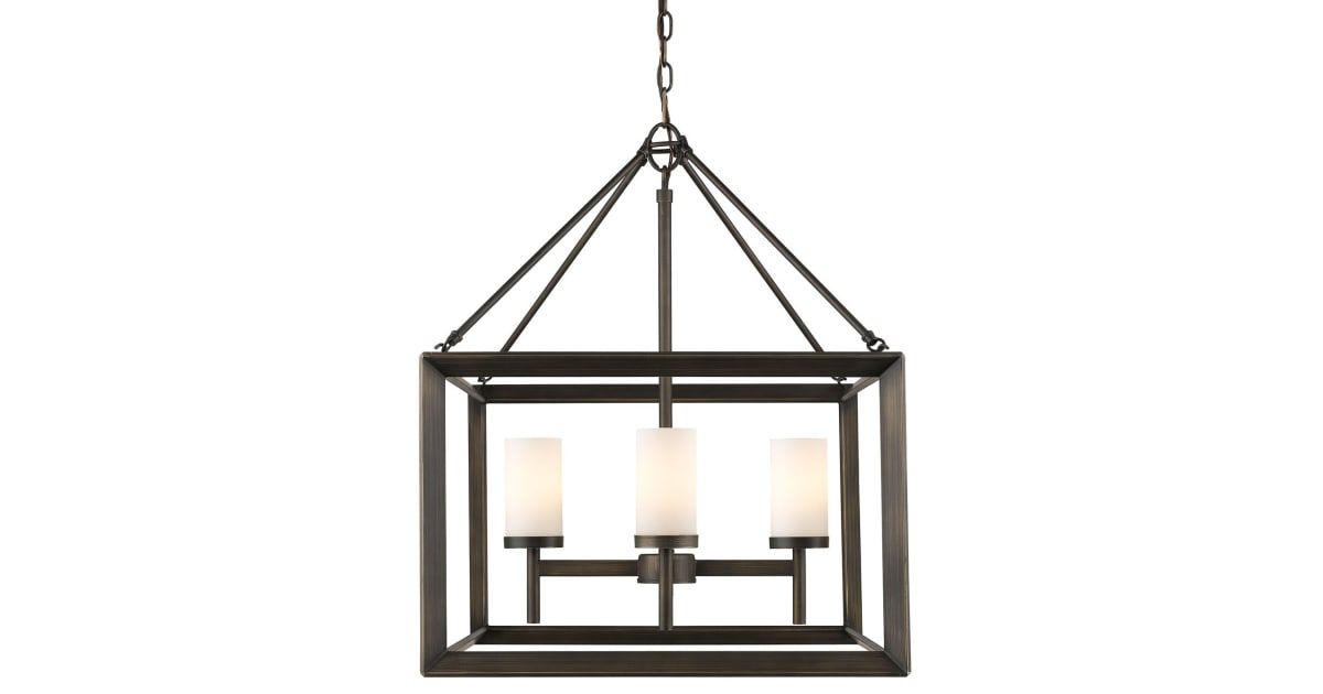 Golden Lighting 2073-4 Gmt-Op Smyth 4 Light 1 Tier Chandelier With ... regarding Unveiling the Charm of Your Smyth 4-Light Chandelier A Comprehensive Guide
