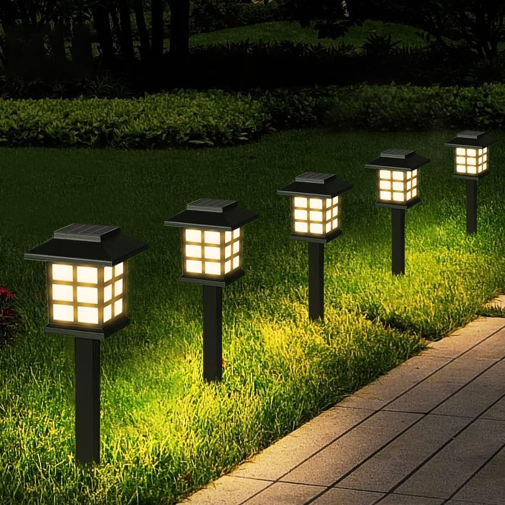 Gsblunie 12-Pack Waterproof Solar Pathway Lights For Outdoor India | Ubuy inside Maximizing Efficiency Tips for Solar Path Light Performance