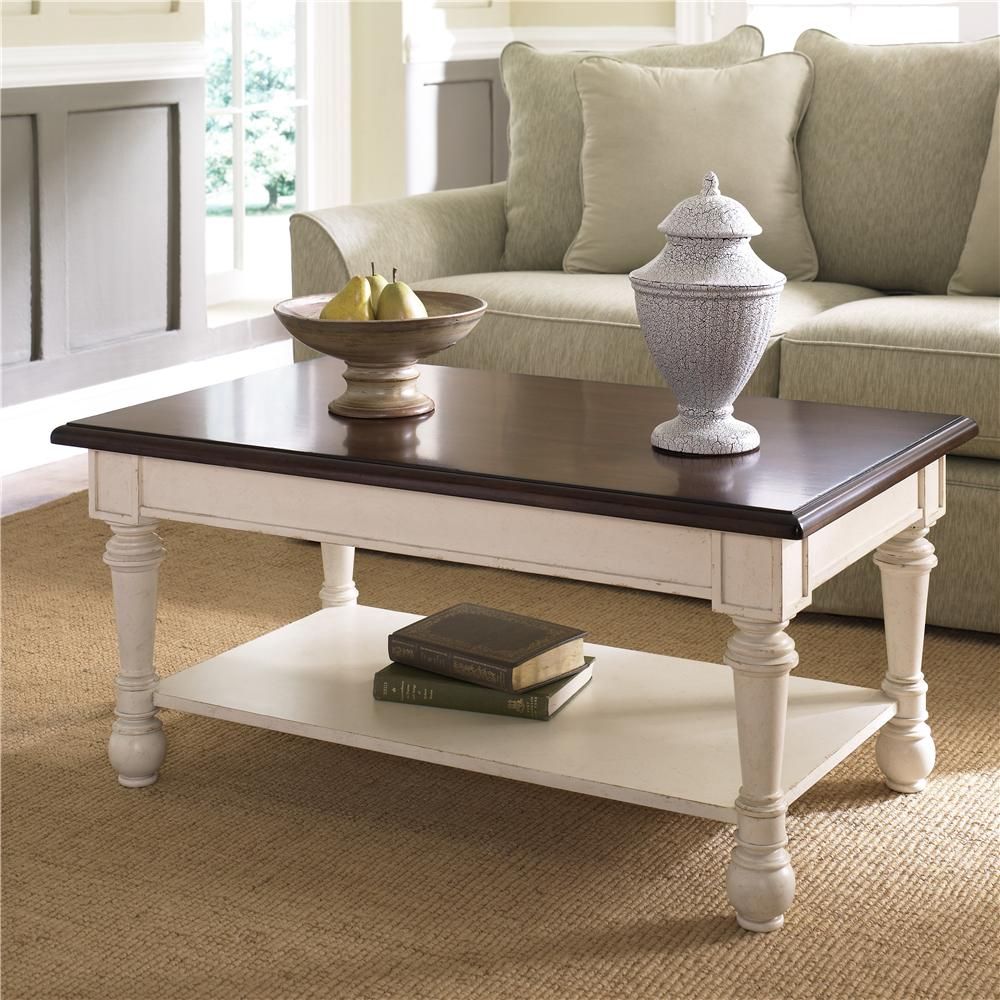 Hammary Promenade T20018-T2001800-02 Rectangular Cocktail Table ... inside Promenade Rectangular Cocktail Table