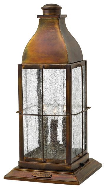 Hinkley Bingham Pier Mount Outdoor, 2047Gs - Traditional - Post Lights ... regarding Choosing the Right Outdoor Lighting The Pembroke Pendant as a Solution