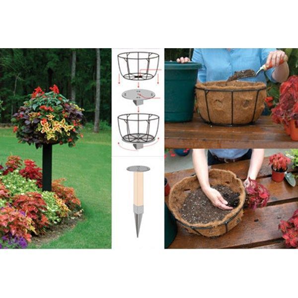 How To Plant Pamela Crawford Side Planting Baskets | Container ... regarding Pamela Crawford Side Planting Baskets