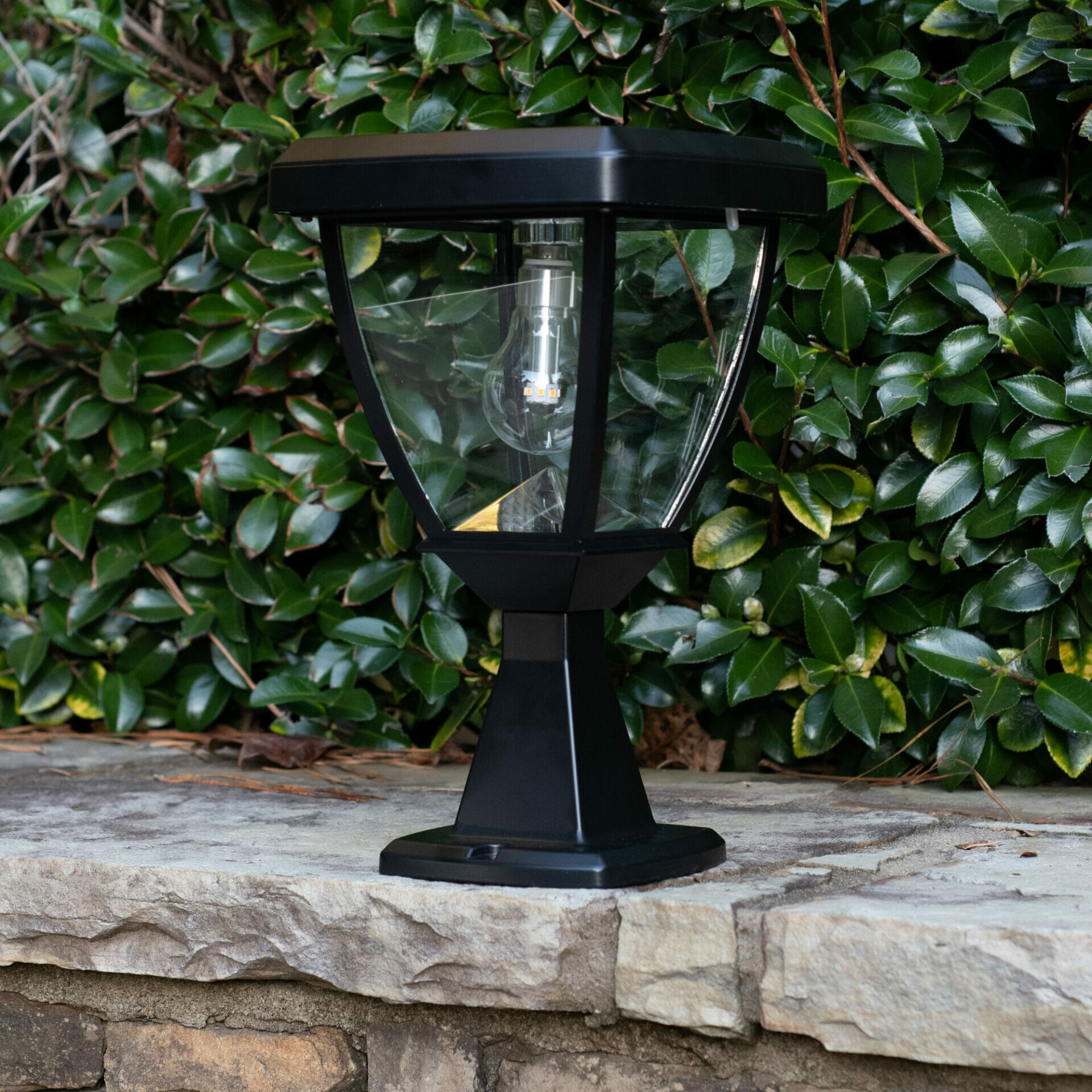 Inversee Bulb Solar Light -Wall/Pier/3" Fitter Mount - Black ... throughout Troubleshooting Common Issues with Your Solar Wall or Pier Lights