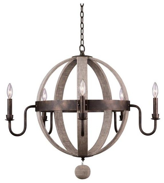 Kalco Lighting 506871Fg Harper Chandelier, Florence Gold - Farmhouse ... throughout Somers 16X32" 6-Light Farmhouse Large Pendants By Kalco