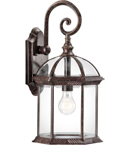 Kichler 49186Tz Barrie 1 Light 19 Inch Tannery Bronze Outdoor Wall In ... intended for Outdoor Pendant 1-Light, Tannery Bronze, Incandescent